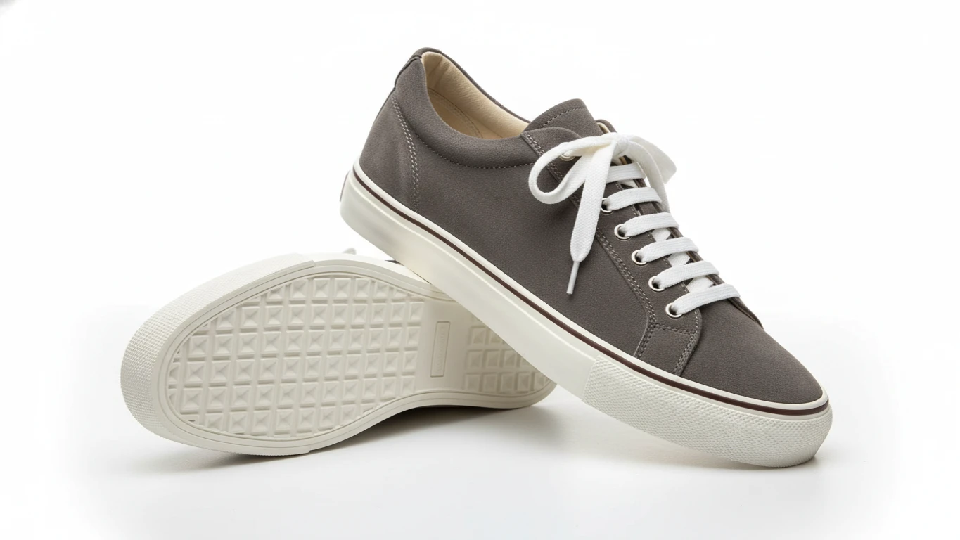 Tênis de Camurça com Sola Vulcanizada