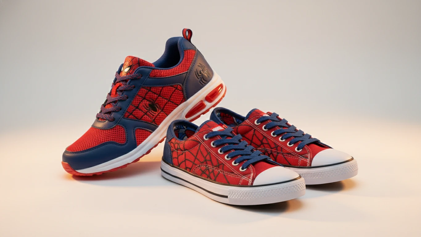 Tênis e Sneakers do Homem-Aranha