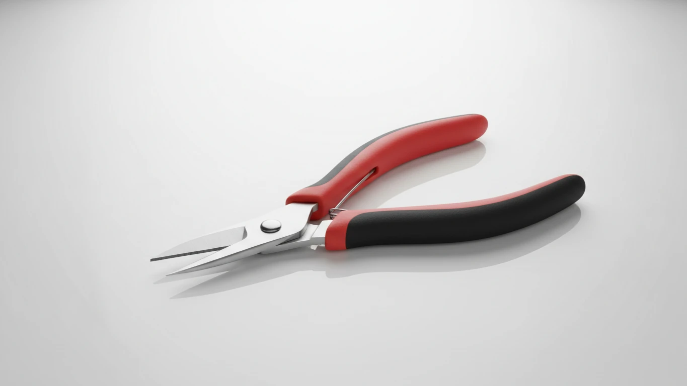 Tesoura de Arremate de Precisão