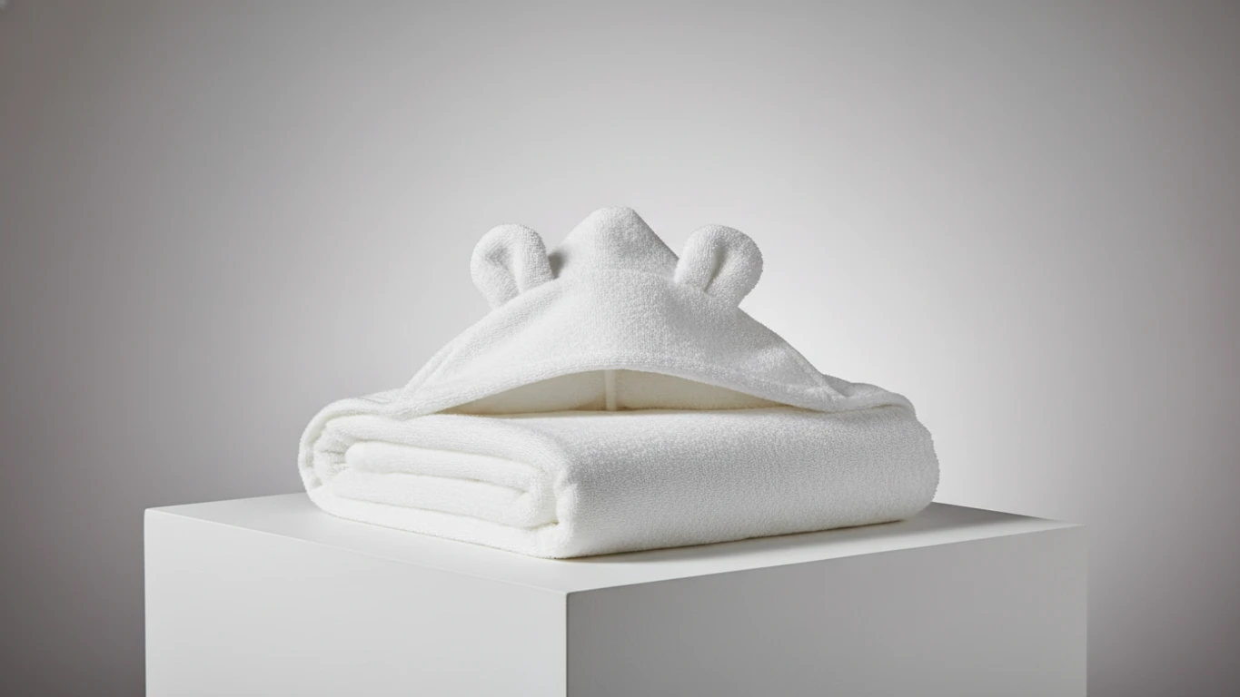 Toalha de Banho com Capuz de Orelhas