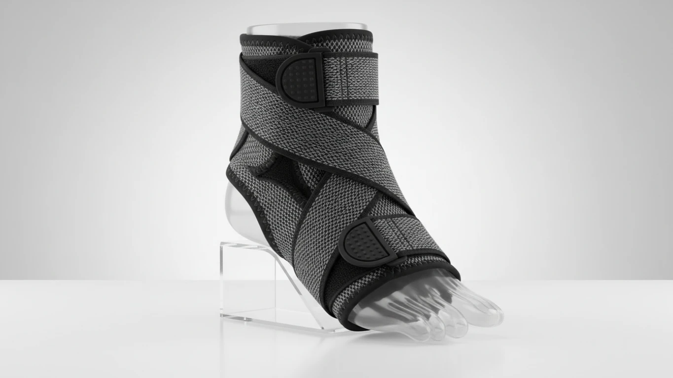 Tornozeleira de Compressão Ajustável