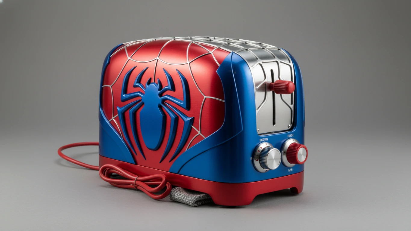 Torradeira Temática do Homem-Aranha