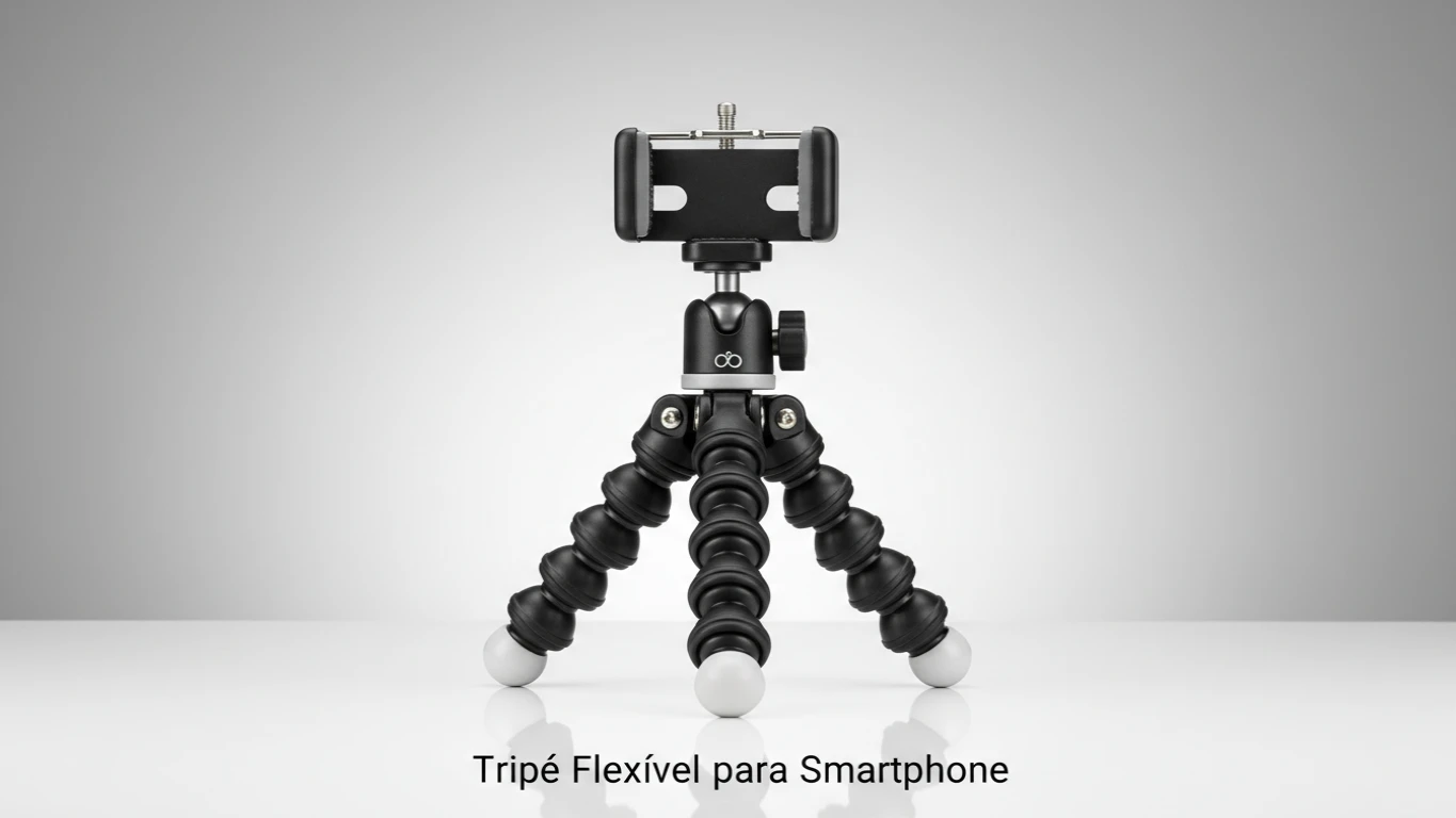 Tripé Flexível para Smartphone
