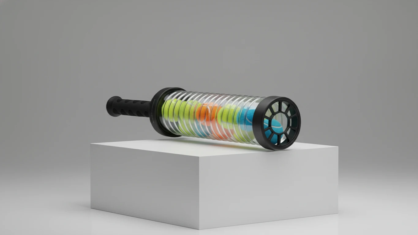 Tubo Coletor de Bolas Ergonômico