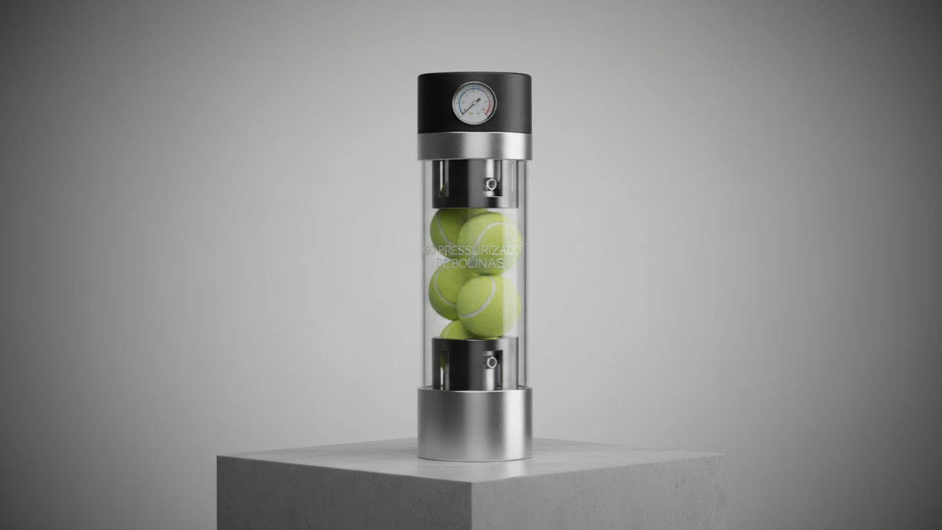 Tubo Pressurizador de Bolinhas