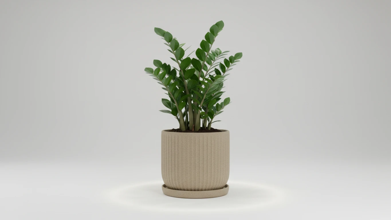 Vaso de Planta da Sorte Zamioculca