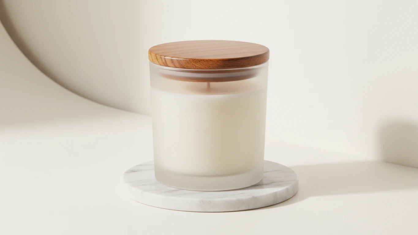 Vela Aromática de Cera Vegetal Premium