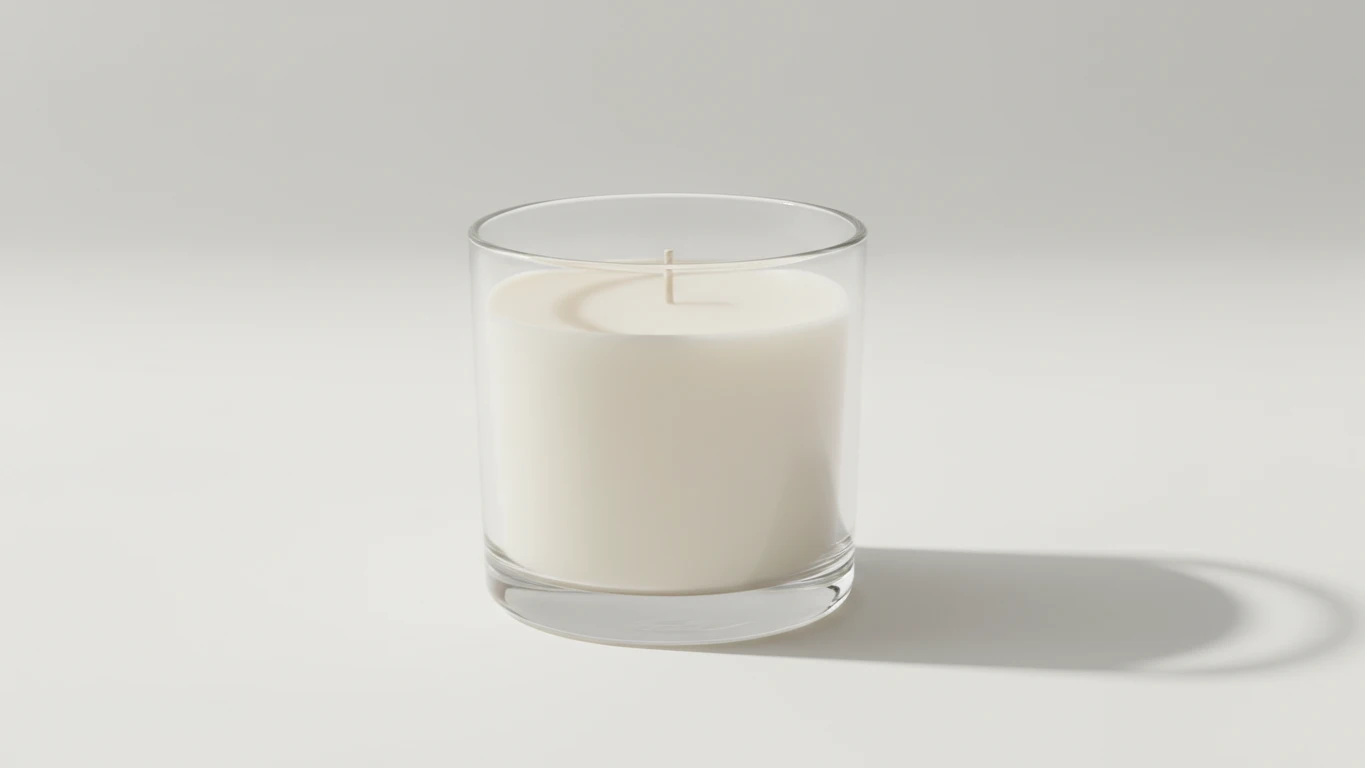 Vela Aromática de Cera de Soja em Copo de Vidro