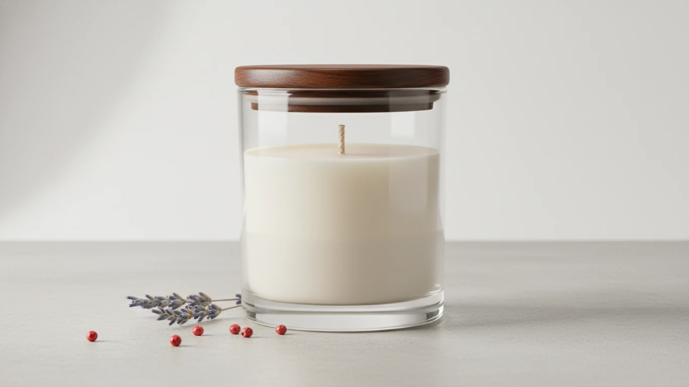 Vela Aromática em Pote de Vidro