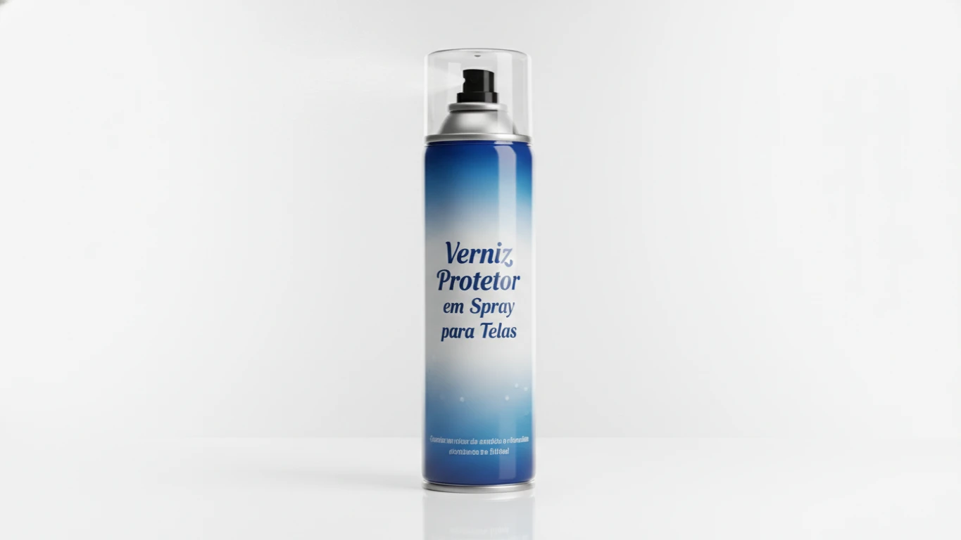 Verniz Protetor em Spray para Telas