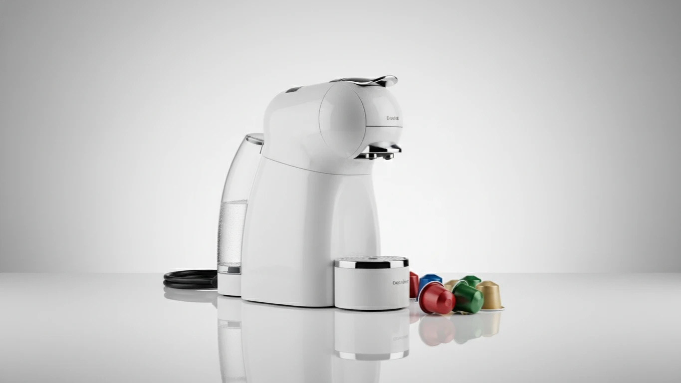 Cafeteira de Cápsulas Branca