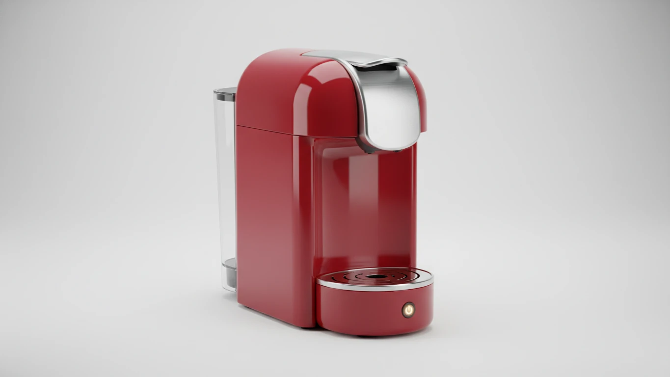 Cafeteira de Cápsulas Expresso Vermelho