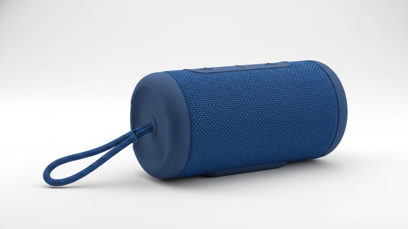 Caixa de Som Bluetooth Portátil Azul