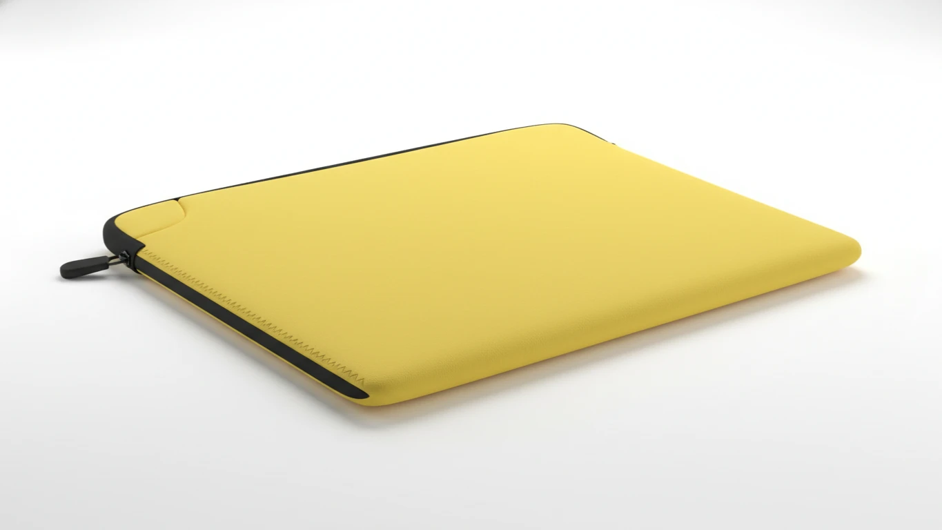 Capa de Notebook em Neoprene Amarela