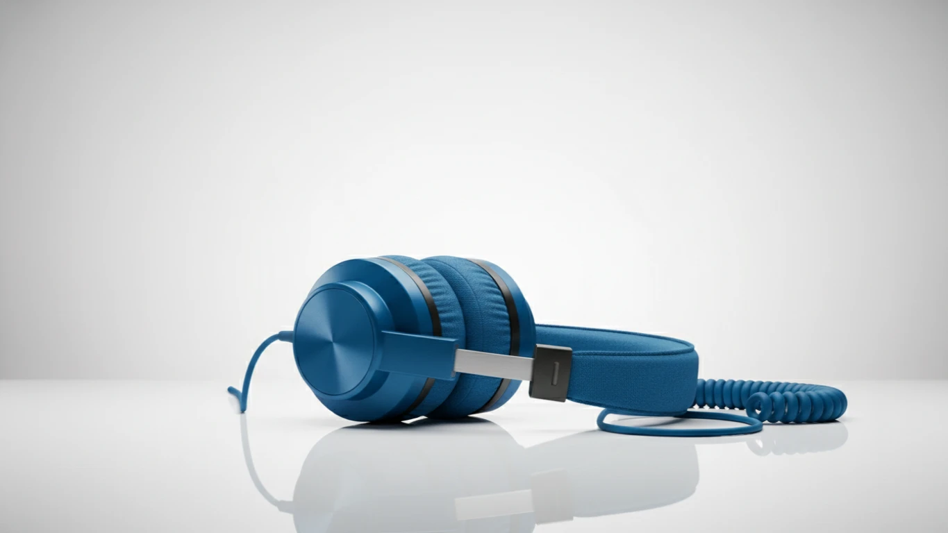 Fone de Ouvido Noise Cancelling Azul