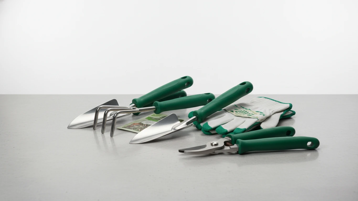 Kit de Jardinagem Profissional Verde