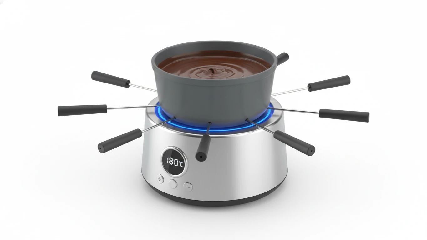 Máquina de Fondue Elétrica com Controle de Temperatura