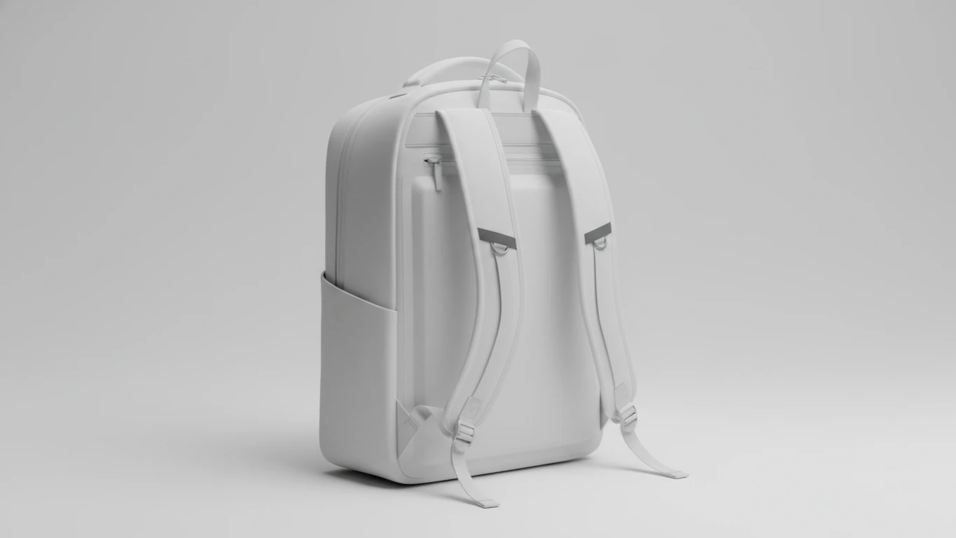 Mochila Antifurto Impermeável Branca