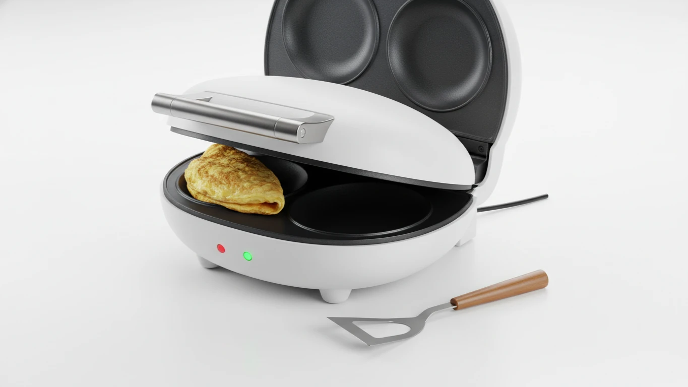 Omeleteira Elétrica com Revestimento Antiaderente