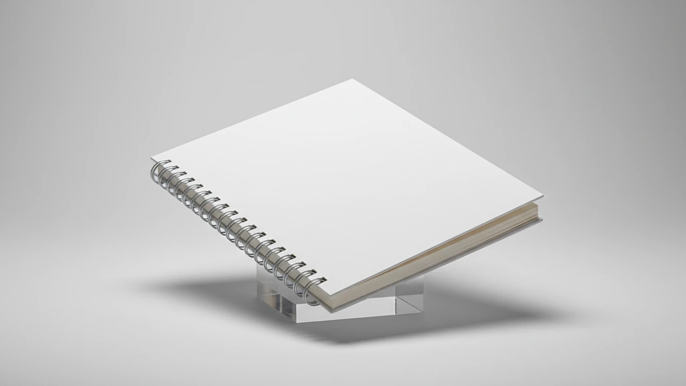 Planner Permanente com Capa Branca