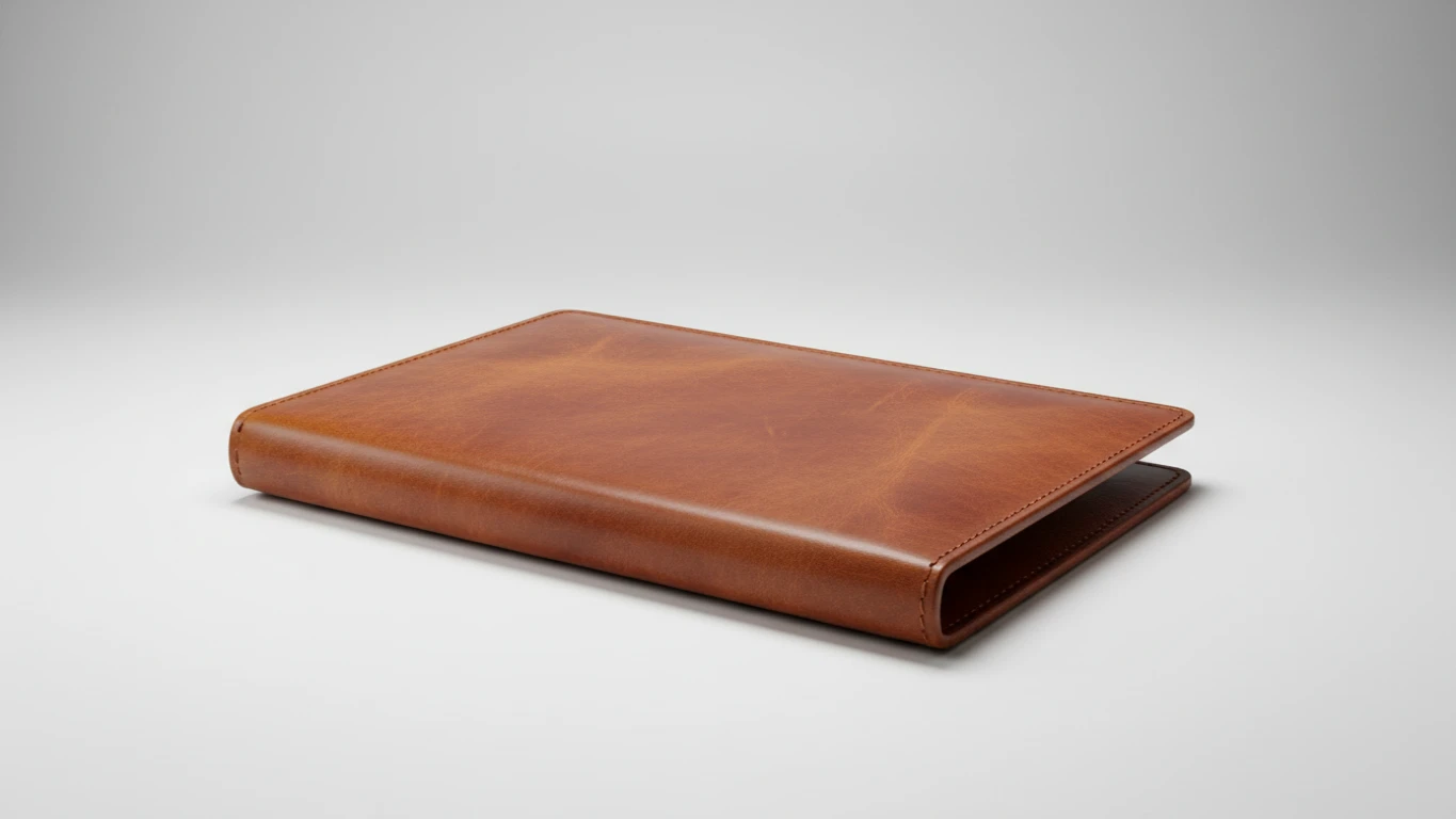 Planner de Couro Marrom