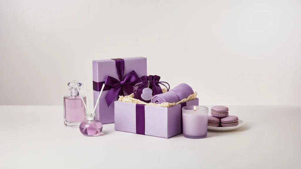 Presente na Cor Lilás