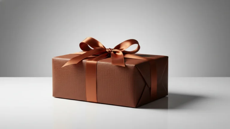 Presente na Cor Marrom