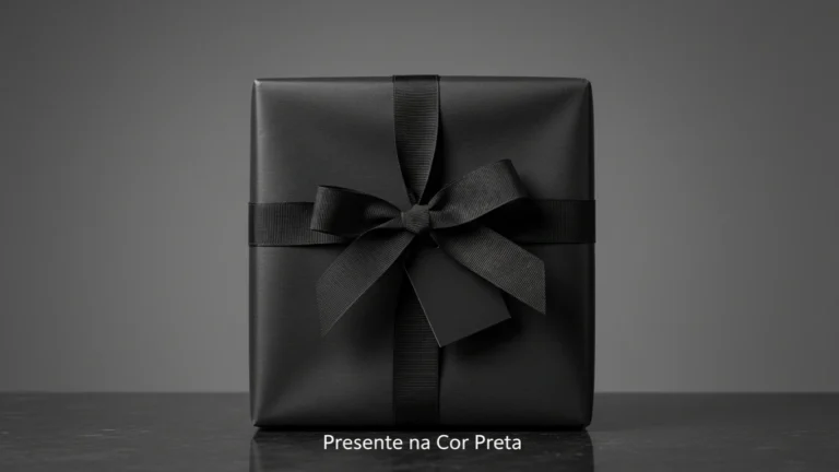 Presente na Cor Preta