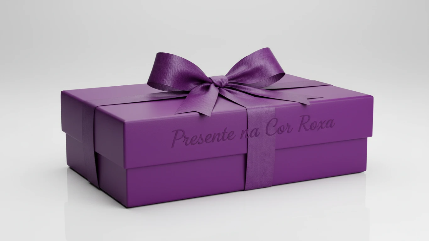Presente na Cor Roxa