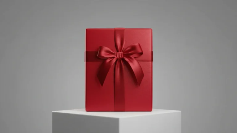 Presente na Cor Vermelha