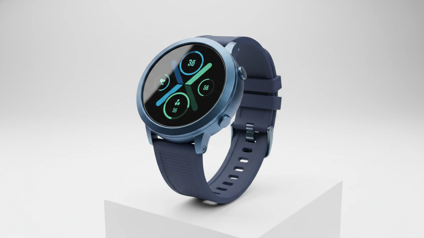 Relógio Smartwatch Esportivo Azul