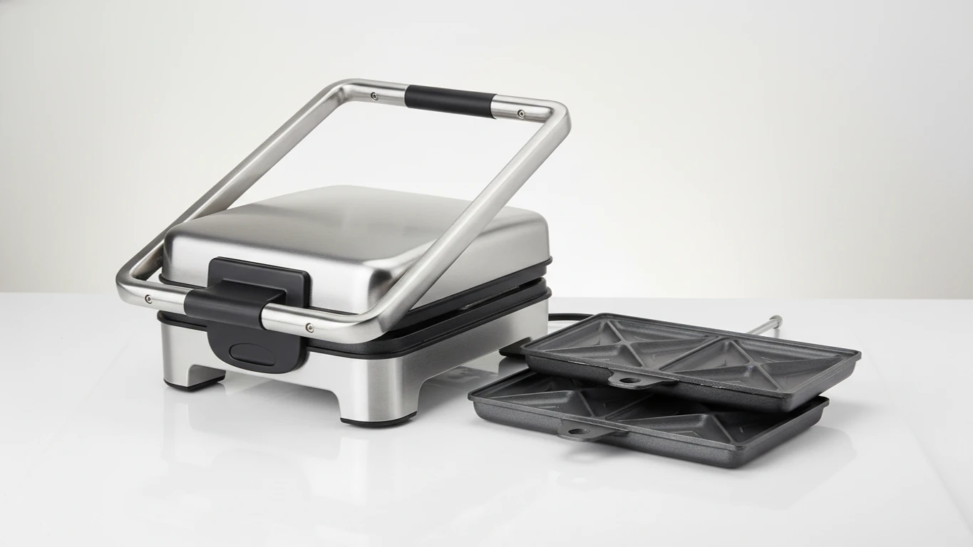 Sanduicheira e Grill com Chapas Removíveis