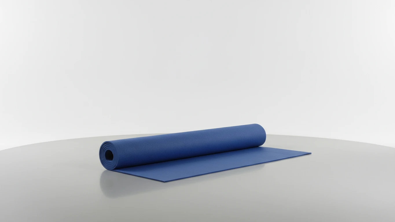 Tapete de Yoga Antiderrapante Azul