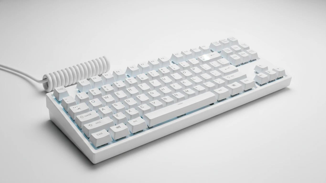 Teclado Mecânico Gamer Branco