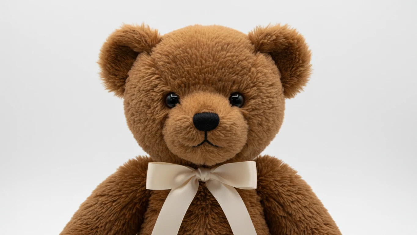 Urso de Pelúcia Clássico Marrom